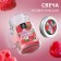 Aromatic candle "Fragrant Raspberry", 8.5 x 7.2 cm.