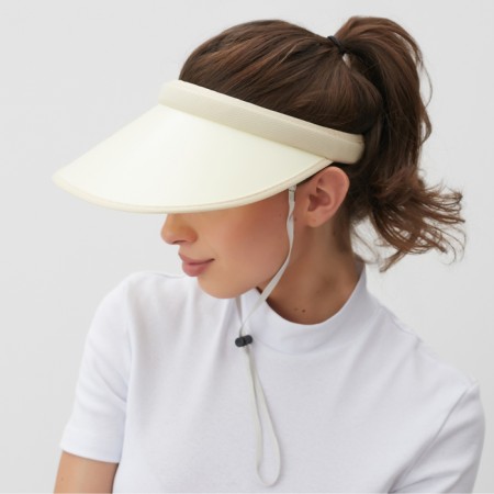 Female visor minaku, Milk color, rr 58-1
