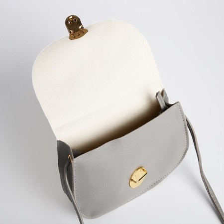 Baby bag on fasting, white/gray color-2