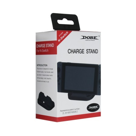 Charger station for 2 Dobe TNS-855, Charge Stand for Nintendo Switch, Black-6