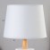 Board Lamp "Sandra" E14 40W white-gray 22x22x36 cm Risalux