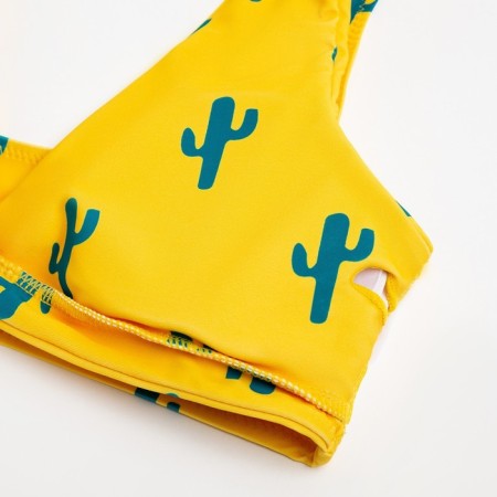 Separate swimsuit minku, blue/yellow color, size 48-9