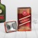 A tin box in the shape of a bottle for strong alcohol "Winner"
