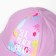 Women's cap. Beach. Palms, pink color, rr 56
