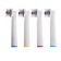 Luazon LP-004 nozzles for Oral B electrical toothbrush, 4 pcs, in a set
