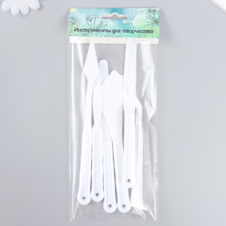 Tools for modeling and giving a plastic form set 6x17 cm-2