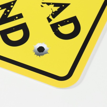 Decorative sign (poster) "dead end" 32x32 cm, plastic-4