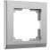 Frame for 1 post Stark (silver matte) W0011865