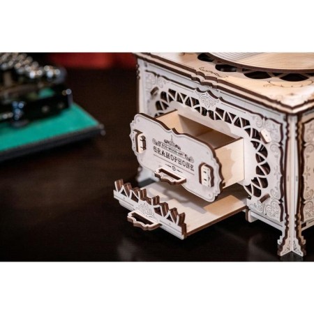 Wooden designer 3D "Gramophone"-29