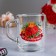 Mug "Since March 8!" Flowers, red tape, 200 ml