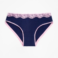 Cowards women's slips, dark blue color, size 44-46