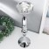 Summary of Metal for 1 candle "elegant" silver 50x13x13 cm