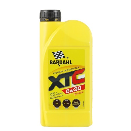 Motor oil Bardahl 5W-30 XTC SN 36311, synthetics, 1 liter