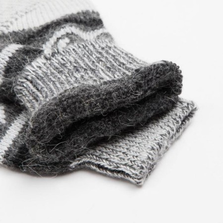 Male wool socks, gray color, size 27-2