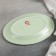 Porcelain shade "Amelia", 24.5 × 18 cm cm, green color