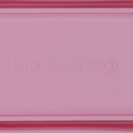 A folding container with a lid of the Costa, 500 ml, 16 × 10 × 6 cm, pink color-6