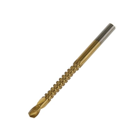 Drill Milling Universal Tundra, HSS, Tin, Cylindrical Squinting, 5 x 80 mm