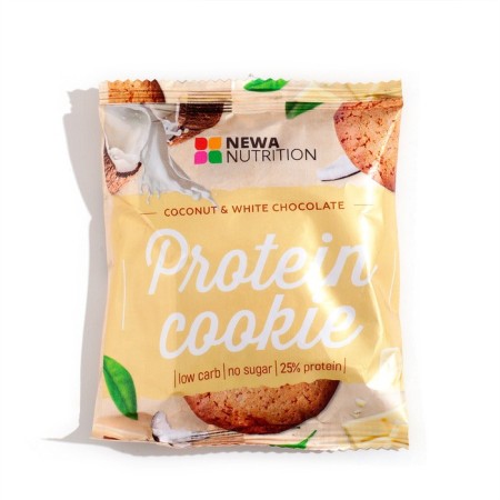 Cookies Protein taste coconut with white chocolate, 40 g