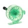 Inertial coil, plastic, diameter 6 cm, guide fishing lines, green color, 109