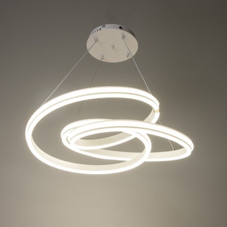 Lamp with PDU "Rowley" LED 190W 3000-6000K White 56x56x13-110 cm-3