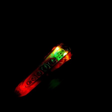 Sword with gears, light and sound effects, works from batteries-5
