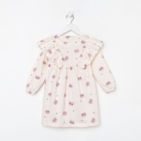 Платье детское KAFTAN "Dream" р.34 (122-128), бежевый-5
