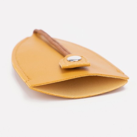 Key, length 11.5 cm, ring, yellow color-1