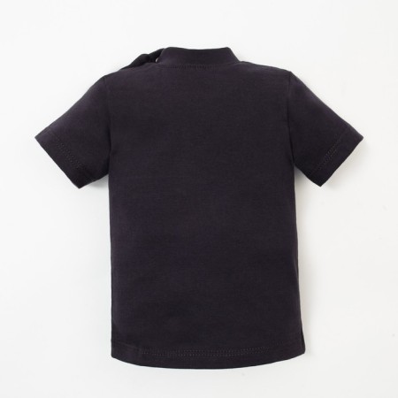 T-shirt Troshka Me, Basic Line, height 62-68 cm, dark gray-4