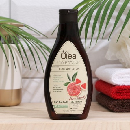 Olea Eco Botanic shower with grapefruit and mint, 300 ml