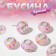 Bead "paints", pink color