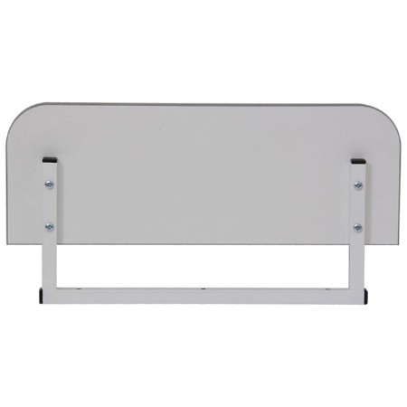 Side border prefix for growing transformer desks Polini Kids City D2, size 55x20 cm, white-white color-1
