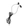 Headphones CB-51, wired, vacuum, microphone, 1 m, jack 3.5 mm, black