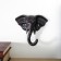 Decorative metal hook "Elephant" 12x13x5 cm