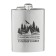 The flask for alcohol "Traveling", stainless steel, 240 ml, 8 oz