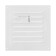 Ventilation grate Zein luxury RM1717, 175 x 175 mm, with a grid, metal, white