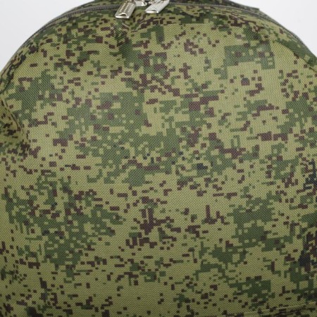 Male backpack on lightning, external pocket, “ZFTS”, Camouflage color/Haki-2