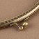 Farmoire sewing "semicircle", 20 × 9 cm, bronze color