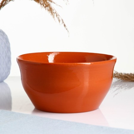 Vyatsky salad bowl 0.8l, terracotta