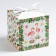 Folding Flamingo box, 10 x 10 x 10 cm