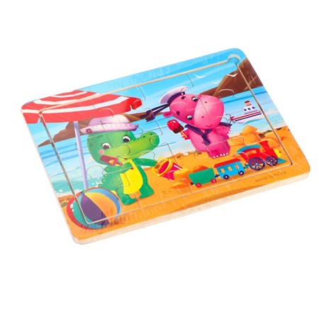 Puzzle "Great rest", 15 x 11 cm-6