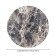 The tablecloth “Marble cracks”, round, oxford, elastic band, size 140x140 cm, diameter 105-120 cm