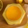 Honey cream organic, with orange, 120 g.