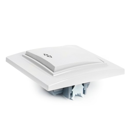 Switch (switch) electric cross 1-clavy, Stekker Erna, PSW10-9009-01, Bely 1022451-2