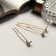 Hairpin "butterfly" with pearls, gold