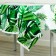 The single tablecloth "leaves" 180x137