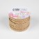 Weekes decorative canvas "Kosichka", 6 mm, 9 ± 0.5 m, beige color