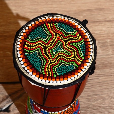 Souvenir musical instrument "Different drum -jambe" 13x13x24 cm, mix-31