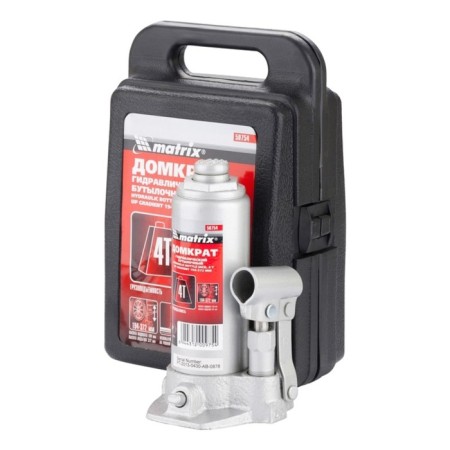 The jack Matrix Master, hydraulic, bottle, 4 t, in the case