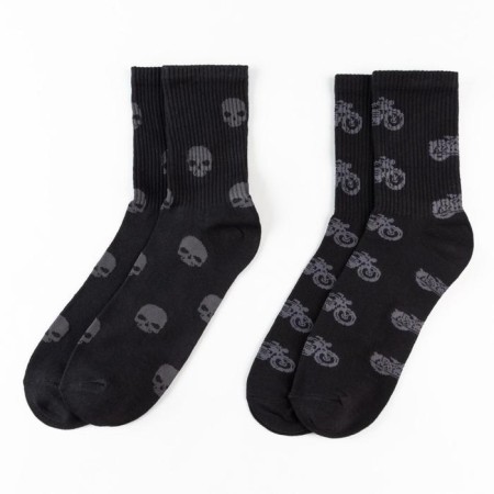 Set of men's socks "February 23" 2 pairs, size 41-44 (27-29 cm)-1