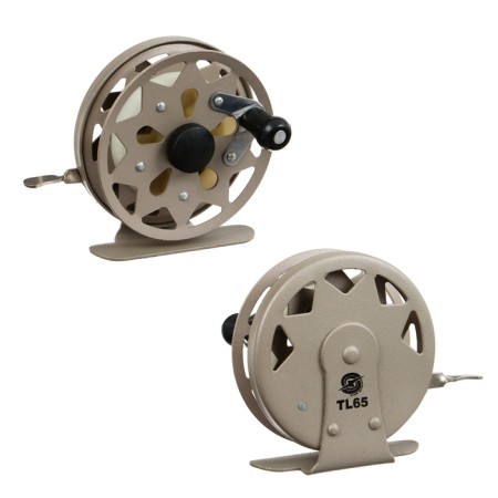 Inertial coil, metal, diameter 6.5 cm, brown color, tl65-1
